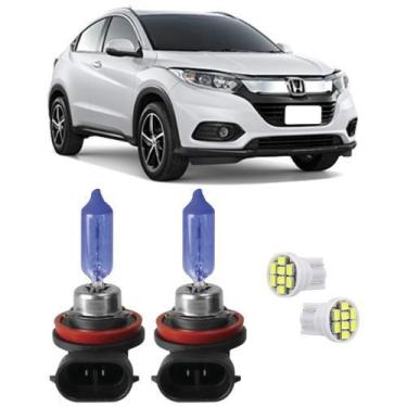 Imagem de Lampadas Milha HR-V 2015 16 17 18 19 20 a 2023 Efeito Xenon - VELOX TI