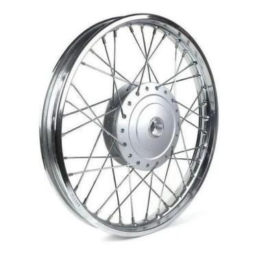 Imagem de Roda Dianteira Cg Titan 150 Fan 150 Alinhada Raiamento 4mm - Fabreck T