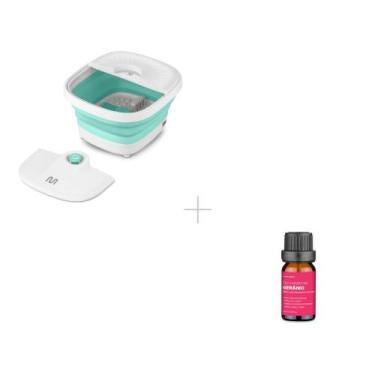 Imagem de Kit Hidromassageador para os pés Foot Spa 220V + Óleo Essencial de Ger