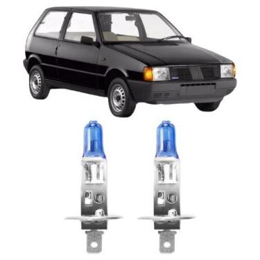 Imagem de Lampadas super branca farol milha fiat uno todos h1 - VELOX TIGER SHOC