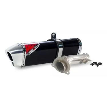 Imagem de Escape / Ponteira Coyote TRS 2 Way Alumínio - CB 500 F / R / X ano 201