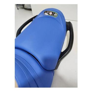 Imagem de Capa Banco Compatível Seadoo Wake 170 2025 + Kit Grampo Inox Azul - SP