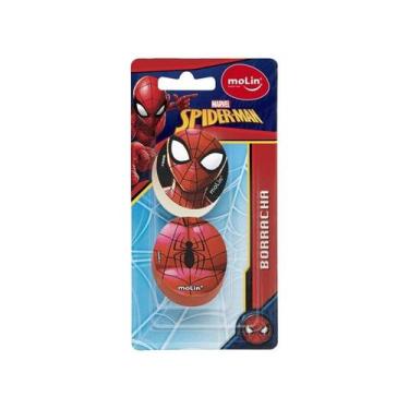 Imagem de Borracha Homem Aranha Blister Molin
