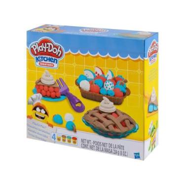 Imagem de Massinha Playdoh Tortas Divertidas - Hasbro com Acessórios