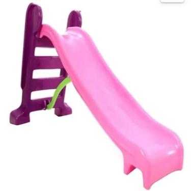 Imagem de Escorregador Médio 3 Degraus - Sophia Brinquedos , Rosa