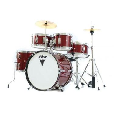 Imagem de Bateria PHX Infantil Bumbo 14" DS514C RD Vinho