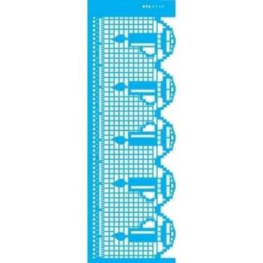 Imagem de Estencil 10x30 negativo renda vela opa2735 - OPA Criando Arte