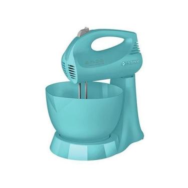 Imagem de Batedeira britania 4 velocidades c/ 2 tigelas 350w 220v blue - Cadence