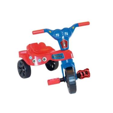 Imagem de Triciclo Infantil Kepler para Meninos e Meninas com Pedais, Vermelho