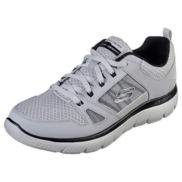 Imagem de Skechers - Mens Summits - New World Shoes, Size: 14 M US, Color: Grey/Black