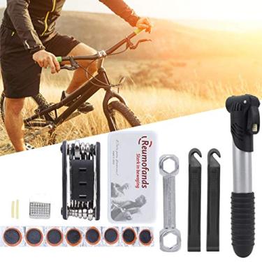 Imagem de Bolsa de ferramentas de ciclismo, ferramenta compacta de reparo de pneus de bicicleta, para necessidades domésticas Camping viagens curtas Ciclismo Esportes ao ar livre Ferramentas de