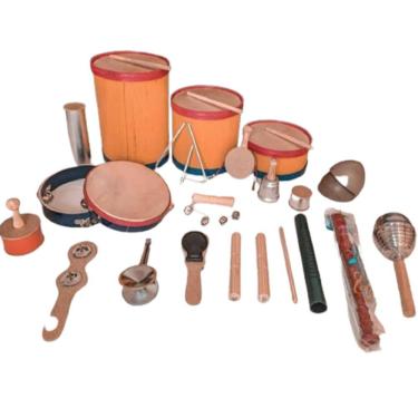 Imagem de Bandinha Rítmica Infantil Com 20 Instrumentos Musicais