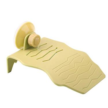 Imagem de Plataforma de Basking de Plástico Doca Descansando Terraço Aquário Tanque de Peixes Escalada Ilha Flutuante com Ventosa para Répteis Anfíbios Banho de Sol, Descansar, Brincar (P Amarelo)