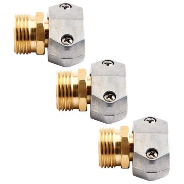 Imagem de Mangueira de jardim Gilmour 311GARP de latão e zinco macho | Serve para mangueiras de 5/8 e 3/4 polegadas