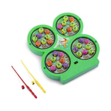 Imagem de Jogo Pescaria 32 Peixes 4 Lagos Polibrinq Ref.9024