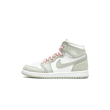 Imagem de Jordan Preschool Air Jordan 1 Retro High OG PS CU0449 002 Seafoam - Size 13C