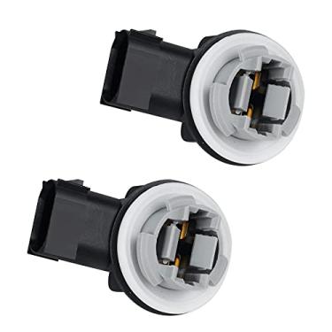 Imagem de HERCOO Sinal de seta, soquete de luz traseira, luzes traseiras, cablagem, conectores, suporte compatível com Dodge Ram 1500 2009-2020 Ram 2500 3500 2010-2020, pacote com 2