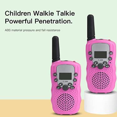 Imagem de LUGU portátil pa crianças Rádios de 2 vias 3KM Presente de aniversário inte tivo educacional de longo alcance pa meninos e meninas Indoor Outdoor Acitvities Adventure Game Camping