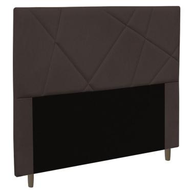 Imagem de Cabeceira Cama Box Casal Queen Size Mali 160Cm Marrom