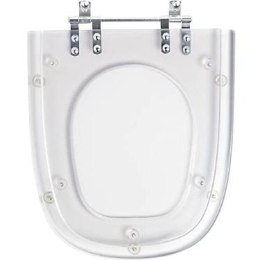 Imagem de Assento Sanitario Poliester Monte Carlo Cristal para vaso Deca