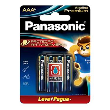 Imagem de Panasonic Pilha Alcalina Premium Aaa Com 06 Unidades