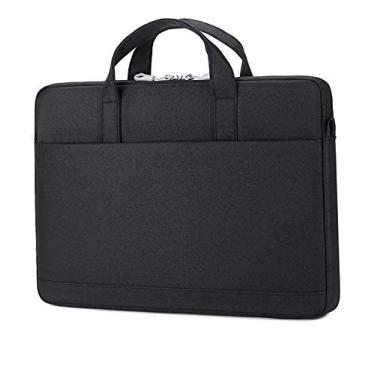 Imagem de Bolsa para Laptop de 13, 14 ou 15,6 polegadas, bolsa tipo carteiro com alça de ombro Preto 14