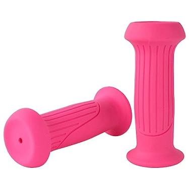 Imagem de Tachiuwa 2 peças de de guidão de bicicleta infantil de de manguito capa para bicicletas de, guidão de 2,1-2,2 cm, ROSA