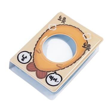 Imagem de Titular Photocard de 3 polegadas Photocard Fichário Mini Álbum Portátil Love Hearts Oco Photocard Binder Photocard para Cartão de Visita, Estilo f