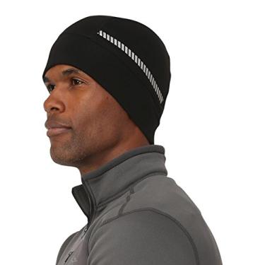 Imagem de Boné masculino Power Cap TrailHeads – boné de caveira com elasticidade em 4 direções, black/silver reflective, One Size