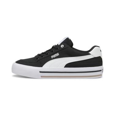 Imagem de PUMA Tênis masculino Court Classic Vulc, Preto/branco, 10