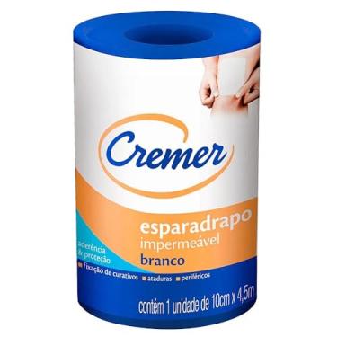 Imagem de ESPARADRAPO 10CMX4,5M C/LACRE CREMER IMPERMEAVEL CX 24UN