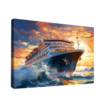 Imagem de Quadro Navio Cruzeiro -- Br Artes