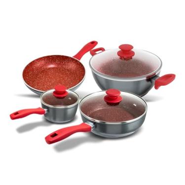 Imagem de Conjunto de Panelas Philco Redstone PKT407 4 Peças