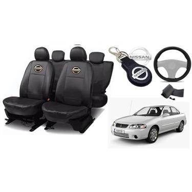 Imagem de Capa de couro para o banco sentra 1986-2000 proteção impermeável