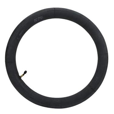 Imagem de Tubos Internos De Bicicleta TEUOPIOE, Tubo Interno De Borracha Butílica De Bicicleta Elétrica Com Válvula De Metal Dobrada E Acessórios Para Bicicletas(18X2.50)