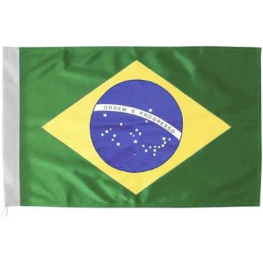 Imagem de Bandeira Do Brasil De Tecido - 180cm X 120cm - Extra Festas