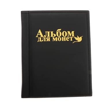 Imagem de Xiaojikuaipao Coin Holder Album 250Pcs Money Storage Book Portable Display for Coins Collectors 21.5X17.2cm PU LeatherCase Organizer - Black, 21.5X17.2cm