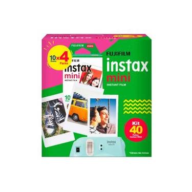 Imagem de Filme Fujifilm Instax Mini Branco 40 Fotos, 54 X 86 mm, ISO 800