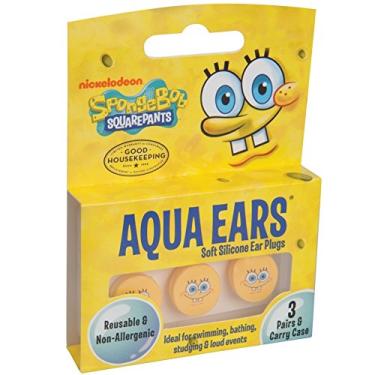 Imagem de Bob Esponja Calça Quadrada – Conjunto de três pares de protetores de ouvido