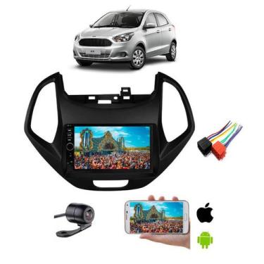 Imagem de Mp5 Central Multimidia Moldura 2 Din Ford Ka 2020 2021 Camer