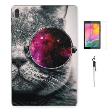 Imagem de Adesivo Galaxy Tab S8 Sm-X7068 Gato Cosmico Película E - Skin Zabom