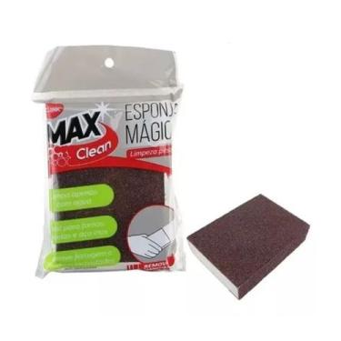 Imagem de Esponja Magica Limpeza Pesada Bucha Remove Ferrugem Multiuso - MAx Cle