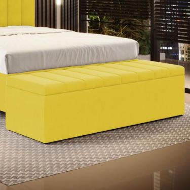 Imagem de Calçadeira Baú Navi 160 / Z-004 Sued Amarelo  - ARADECOR, Amarelo, 160