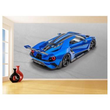 Imagem de Papel De Parede Carro Ford Gt Esportivo Lemans 3,5M Car92 - Você Decor