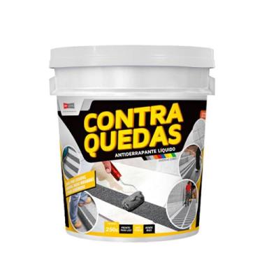 Imagem de Antiderrapante Líquido Contra Quedas 250g Cinza Chumbo - ELASTMENT