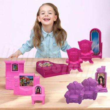 Imagem de Kit de Acessórios para Casa da Nina com 12 Unidades - Toys & Toys