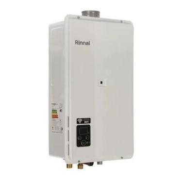 Imagem de Aquecedor a Gás Digital REU-E331 FEH (E33) 32,5 litros GN COR BRANCO -