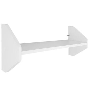 Imagem de Prateleira Nicho de Parede de Livros Decorativa em MDF Mangis 56 x 15 