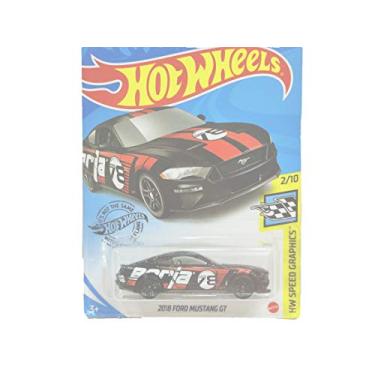 Imagem de Hot Wheels 2020 Hw Speed Graphics 2018 Ford Mustang GT, Red 92/250
