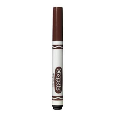 Imagem de Crayola Brown Markers, Broad Line Markers, 12 Count, Model: 58-7700-007